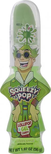 Mr. Squeezy Pop Lollipop mit Candygel
