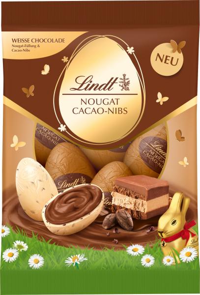 Lindt Eier Indulgence Nougat Cacao-Nibs