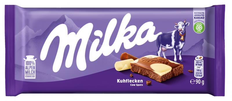 Milka Tafel Kuhflecken
