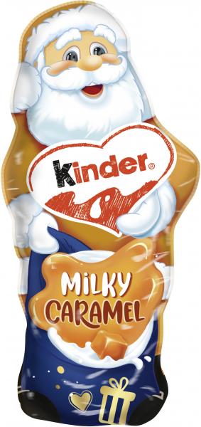 Kinder Schokolade Weihnachtsmann Milky Caramel