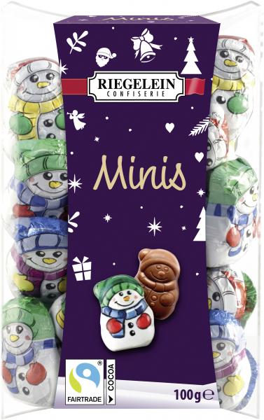 Riegelein Minis Schneemännchen