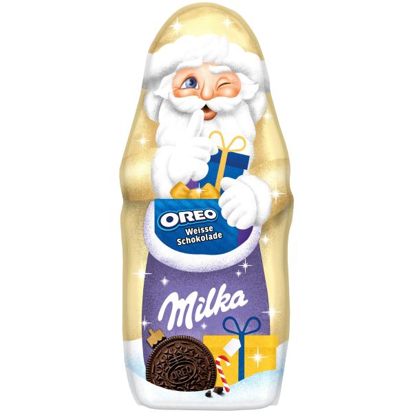 Milka Weihnachtsmann Oreo White