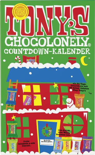 Tony's Chocolonely Countdown-Kalender Adventskalender