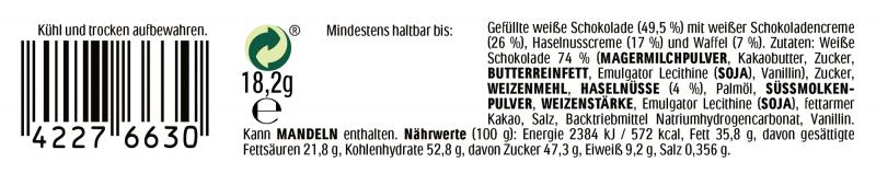 Duplo White Riegel 1er