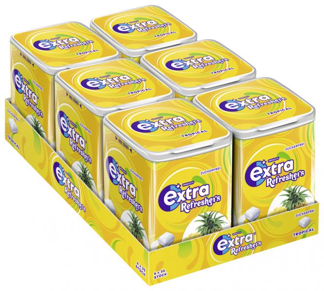 Wrigleys Extra Refreshers Tropical Dose