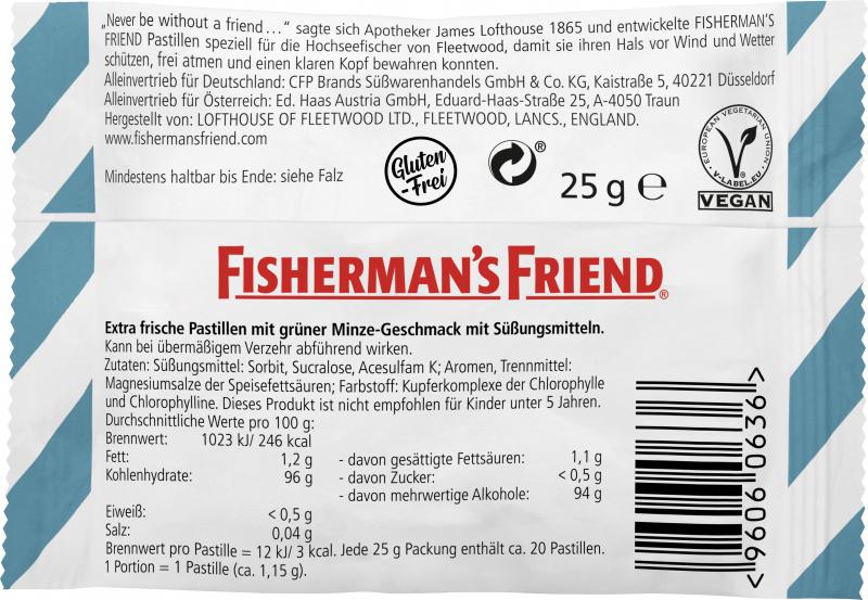 Fisherman's Friend Spearmint ohne Zucker