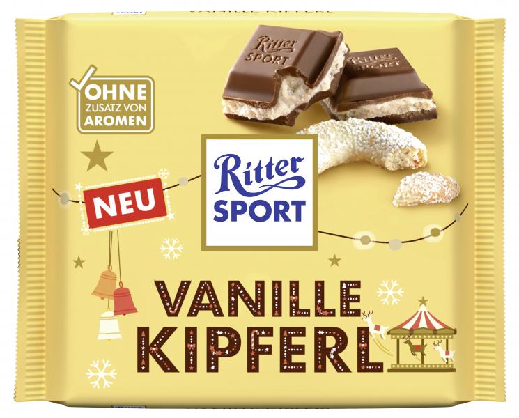 Ritter Sport Vielfalt Vanille Kipferl