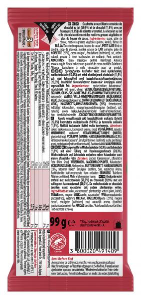 Nestlé Kitkat Tafel Noisette Hazelnut