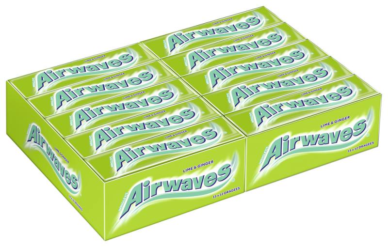 Wrigleys Airwaves Lime & Ginger