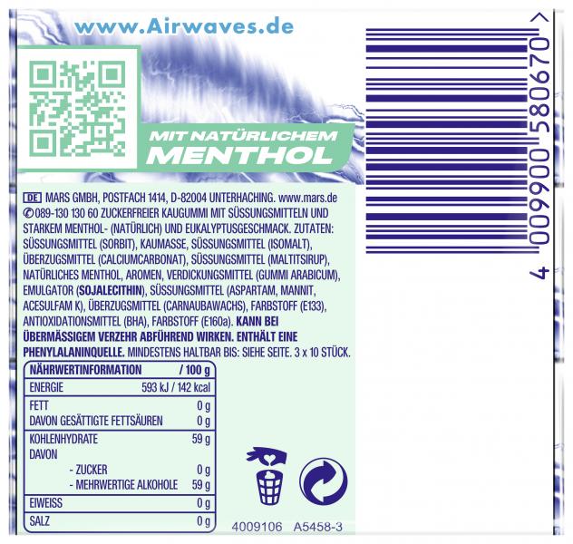 Wrigleys Airwaves Strong