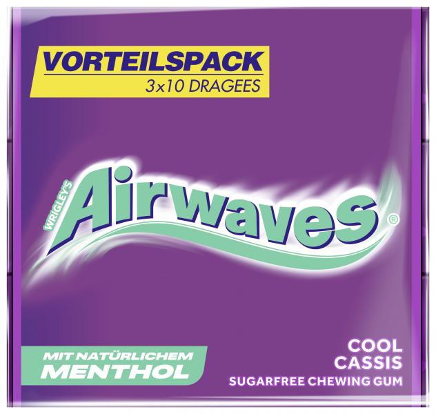 Wrigleys Airwaves Cool Cassis Vorteilspack