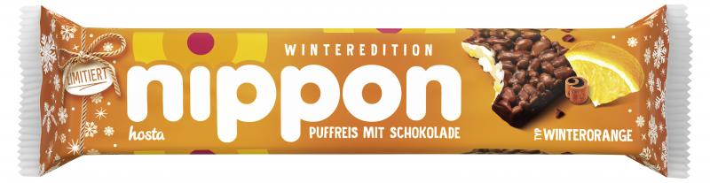 Nippon Puffreis mit Schokolade Winterorange
