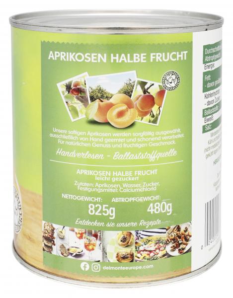 Del Monte Aprikosen halbe Frucht leicht gezuckert