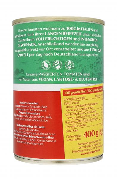 Oro di Parma Tomaten passiert