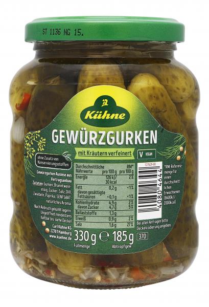 Kühne Gewürzgurken Auslese