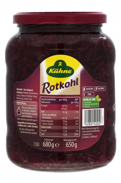 Kühne Rotkohl Nach Traditionsrezept