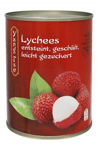 Yang Tse Lychees gezuckert