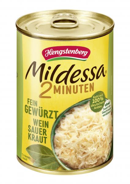 Hengstenberg Mildessa Weinsauerkraut 3 Minuten