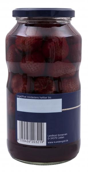 Küstengold Erdbeeren gezuckert