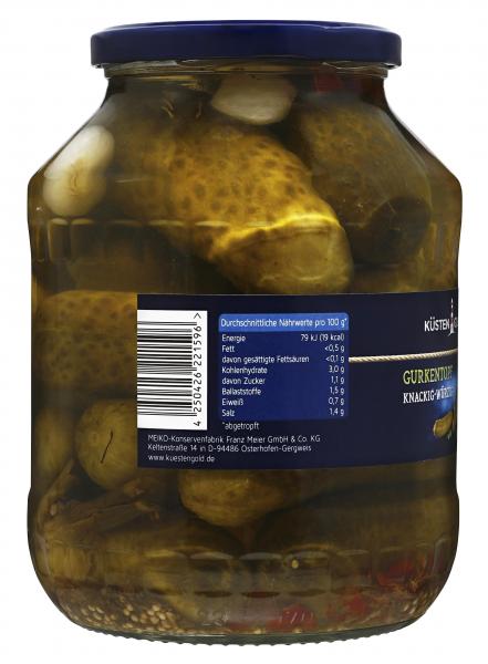 Küstengold Gurkentopf knackig-würzig