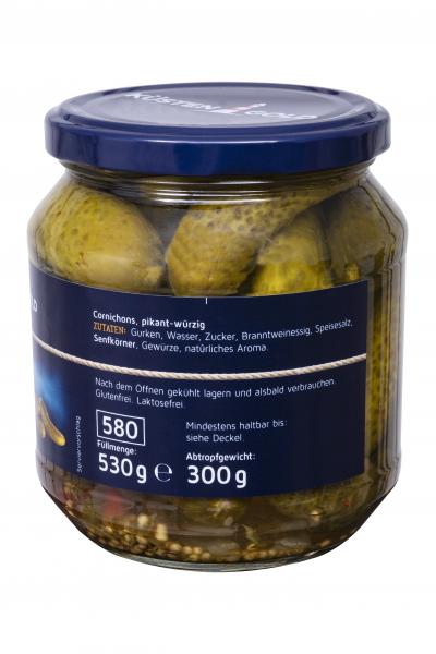 Küstengold Cornichons würzig