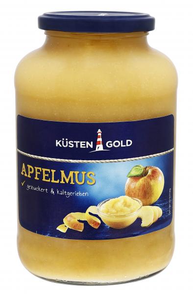 Küstengold Apfelmus gezuckert & kaltgerieben