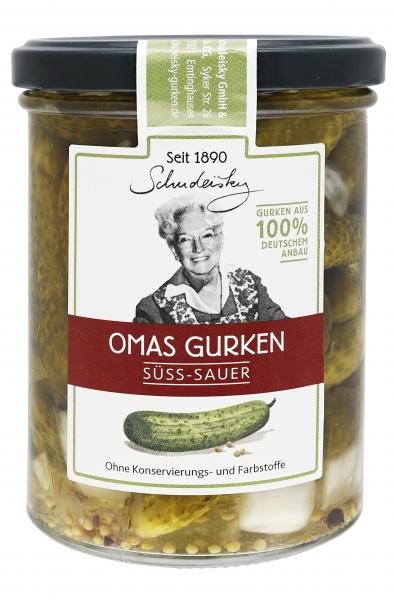Schudeisky Omas Gurken süß-sauer