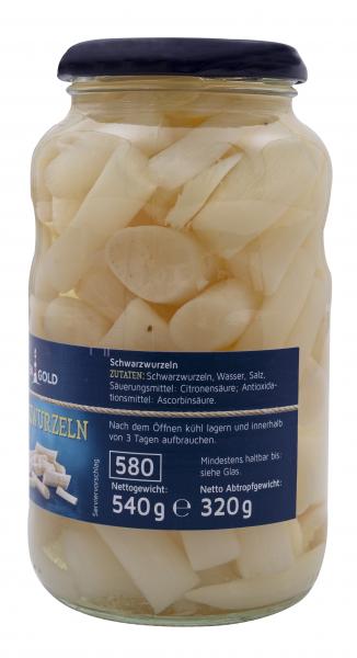 Küstengold Schwarzwurzeln