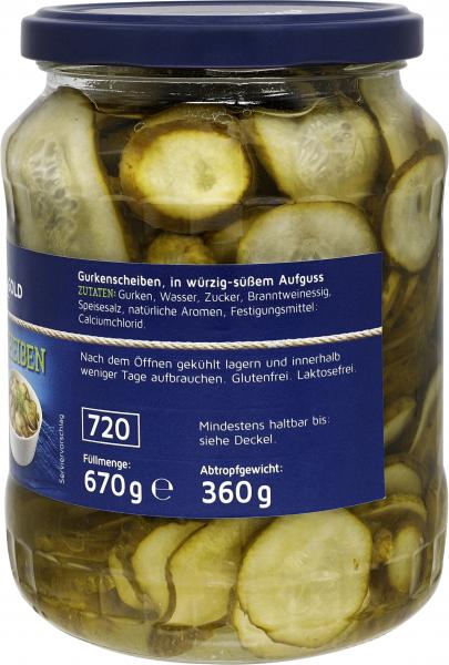 Küstengold Gurkensalat