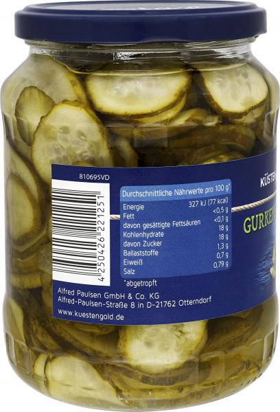 Küstengold Gurkensalat