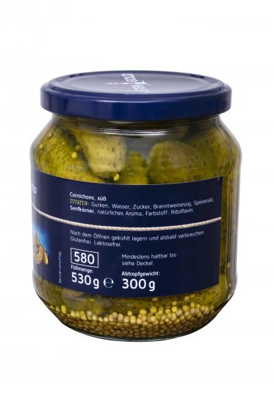 Küstengold Cornichons süß