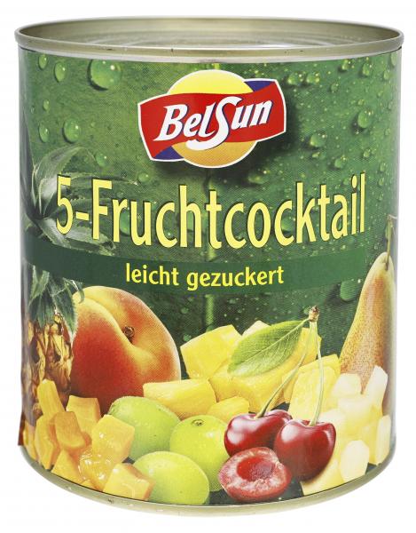 BelSun 5-Fruchtcocktail leicht gezuckert