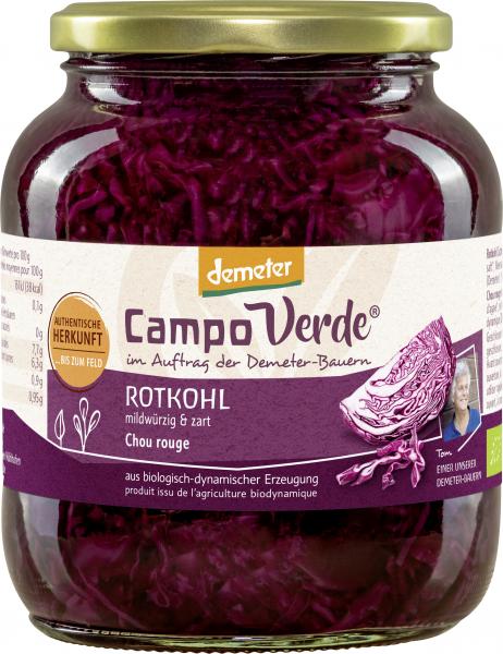Campo Verde Demeter Rotkohl