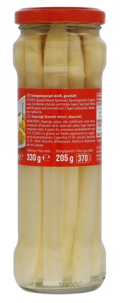 Jeden Tag Spargelstangen weiß