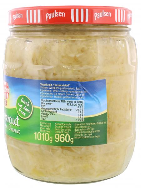 Paulsen Sauerkraut