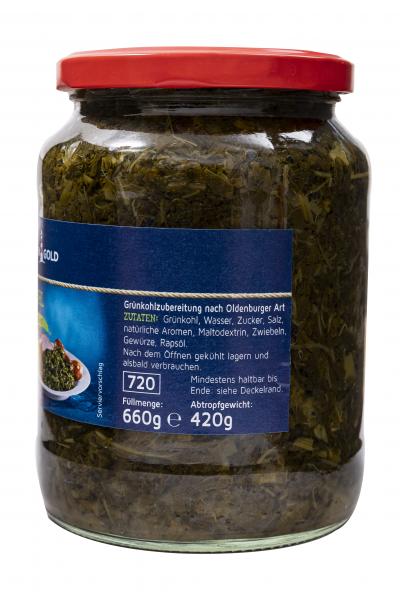 Küstengold Grünkohl Oldenburger Art