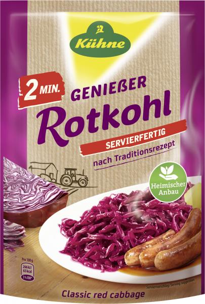 Kühne 2 Minuten Genießer Rotkohl