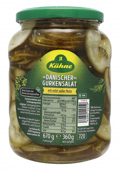 Kühne Dänischer Gurkensalat