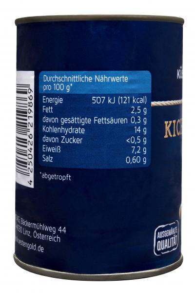 Küstengold Kichererbsen