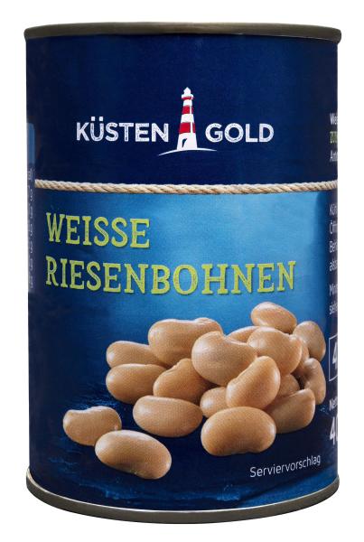Küstengold Weiße Riesenbohnen