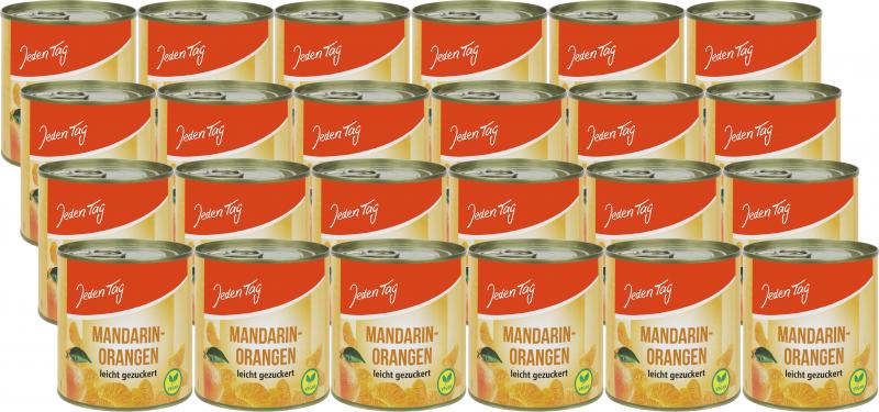 Jeden Tag Mandarin-Orangen