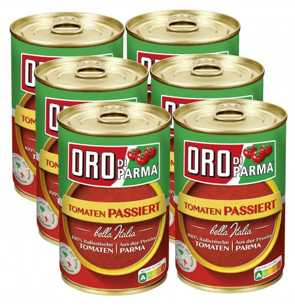 Oro di Parma Tomaten passiert