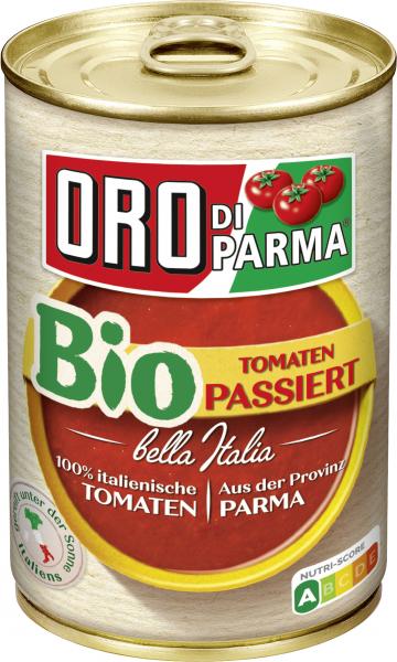 Oro di Parma Bio Tomaten passiert