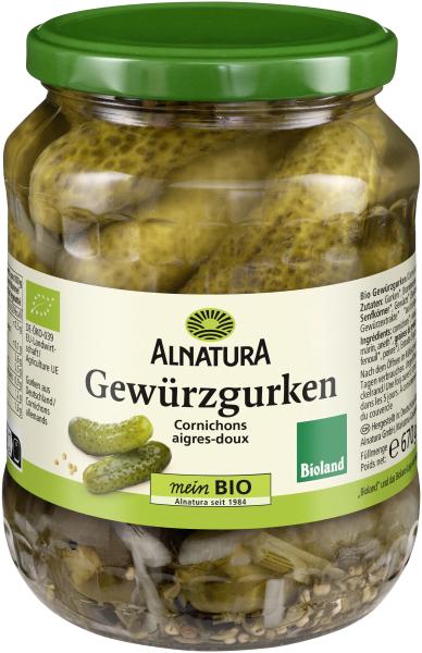 Alnatura Gewürzgurken