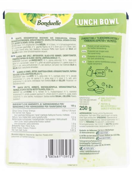 Bonduelle Lunch Bowl Dinkel