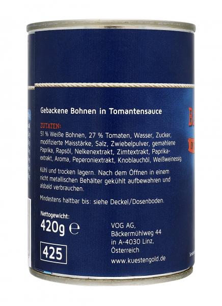 Küstengold Baked Beans in Tomatensauce