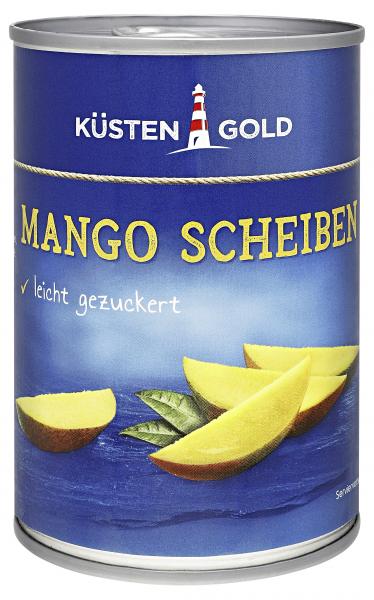 Küstengold Mango Scheiben leicht gezuckert