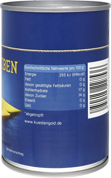 Küstengold Mango Scheiben leicht gezuckert