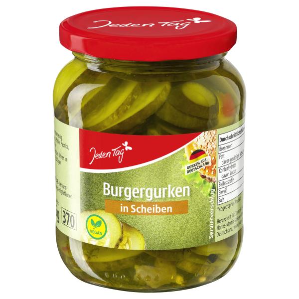 Jeden Tag Burgergurken
