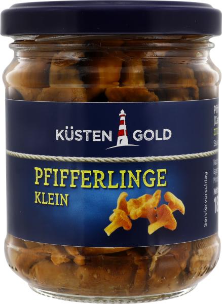 Küstengold Pfifferlinge klein